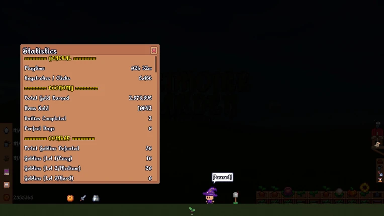 Grimoire Garden: A Taskbar Tale Image
