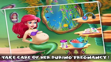 Mermaid Pregnancy Checkup-Baby Care And Checkup Image