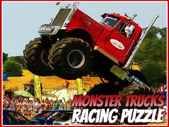 Monster Trucks Racing Puzzle Game Cover