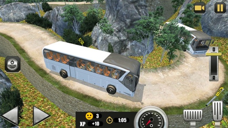 Offroad Bus Hill Transport Sim screenshot