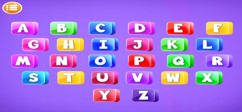 Preschool Alphabets A to Z Fun Image