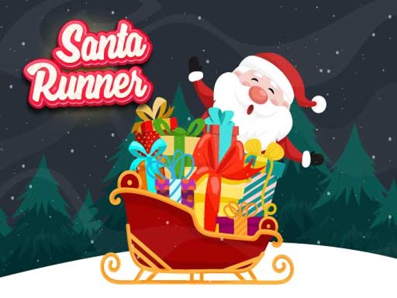 Santa Runner Game Cover