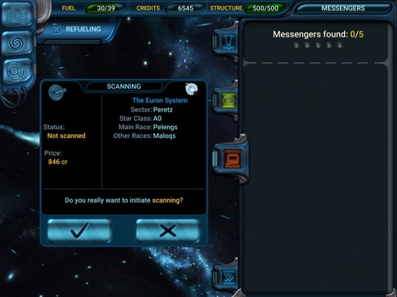 Space Rangers: Quest screenshot