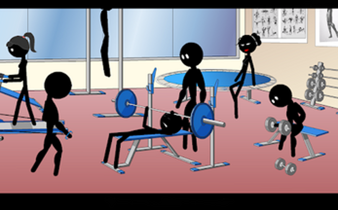 Stickman Killing in GYM screenshot