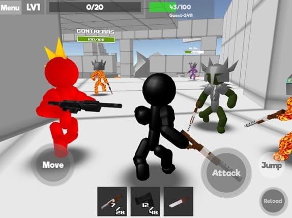 Stickman Unknown Battlegrounds screenshot