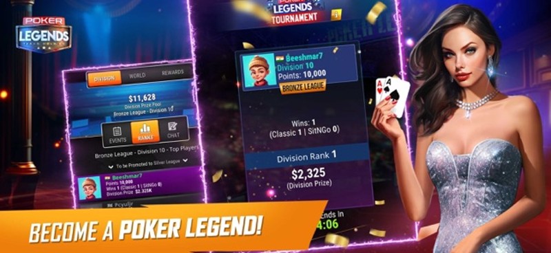 Texas Holdem: Poker Legends screenshot