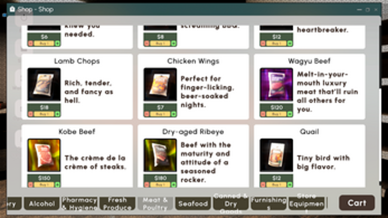 The Storefront : Supermarket Simulator Image