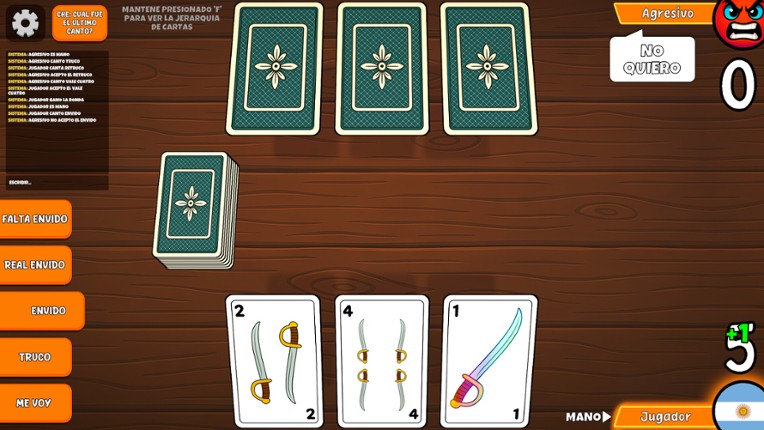Truco Argentino screenshot