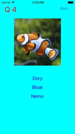 Who Is This ? for Nemo &amp; Dory screenshot