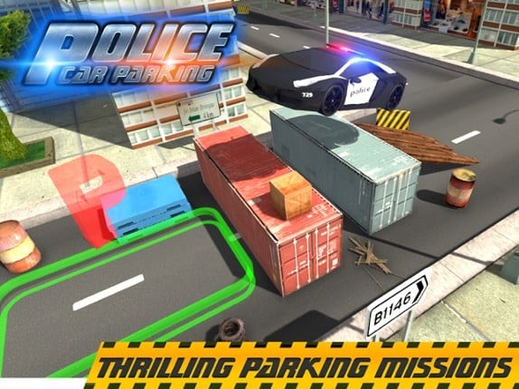 Advanced Police Car Parking Image