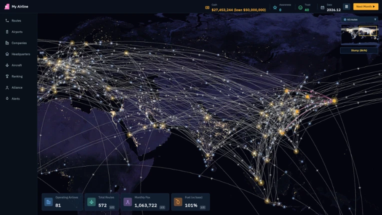 Airline Empire screenshot