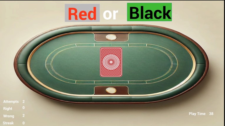 Card Guesser: Red or Black screenshot