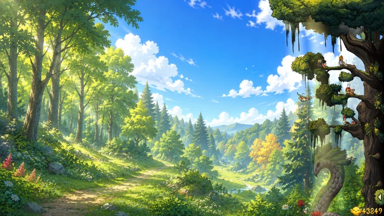 Fantasy Bird Woods screenshot