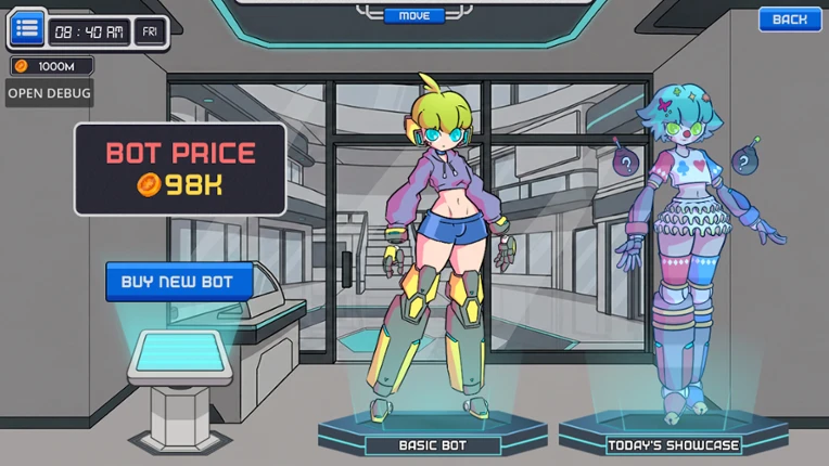 Fembot Vending Machine screenshot
