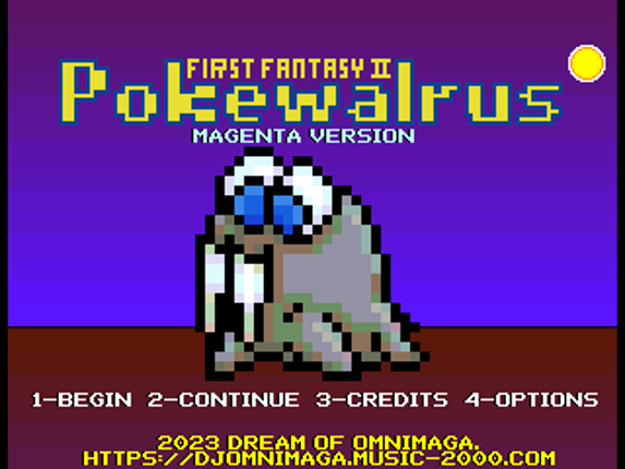 First Fantasy II: Pokéwalrus Game Cover