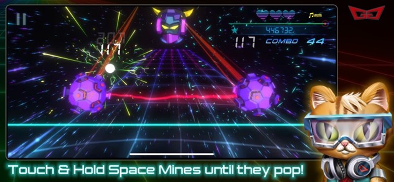 Galactigun: Rhythm Blaster screenshot