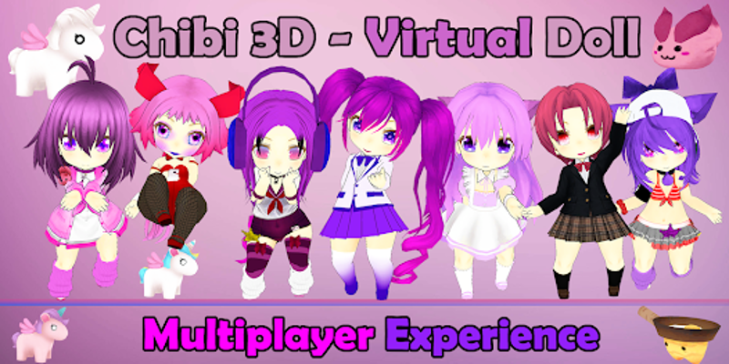 Chibi 3D Online RPG Sandbox Image