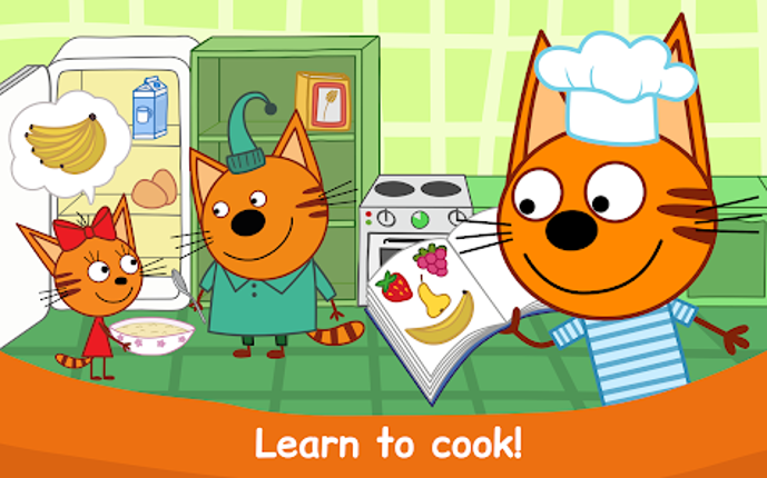 Kid-E-Cats: Kids Cooking Games Image
