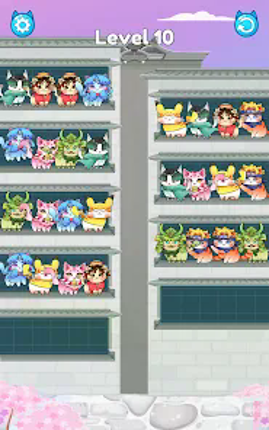 Cat Sort Color: Classic Puzzle screenshot