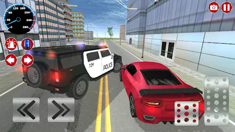 Real Police Car Driving 2023 screenshot