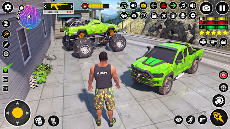 Army Vehicle Transport Game screenshot