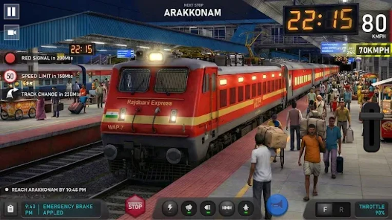 Indian Train Simulator: Game screenshot