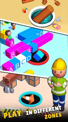 Whole in Hole: Black Hole Game screenshot