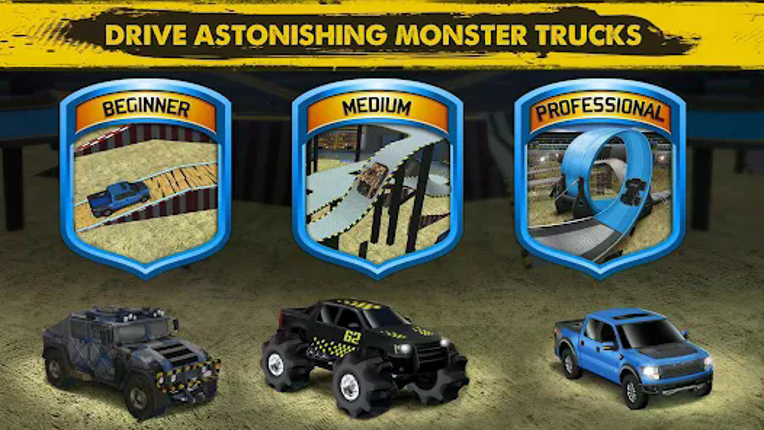3D Monster Truck Parking Game Image