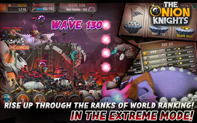 The Onion Knights : Defense screenshot