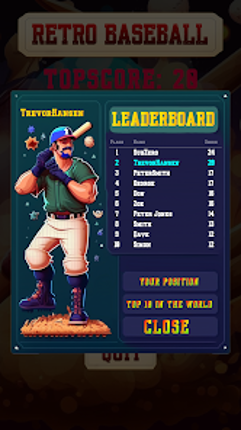 Retro Baseball screenshot