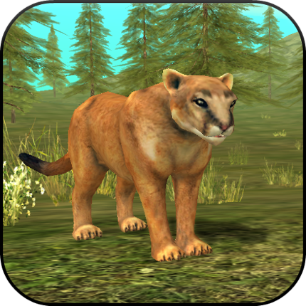 Wild Cougar Sim 3D Image