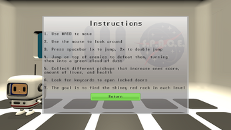 3D Platformer - Finished Image