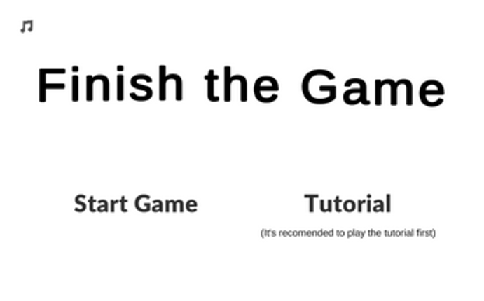 Finish the Game Image