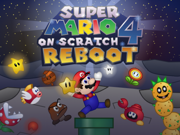 Super Mario on Scratch 4 Reboot - HTML Port Image