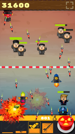Trump VS Kim screenshot