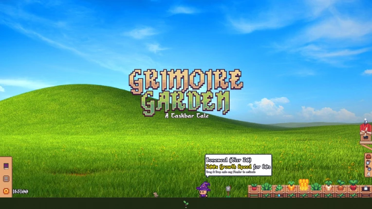 Grimoire Garden: A Taskbar Tale Image