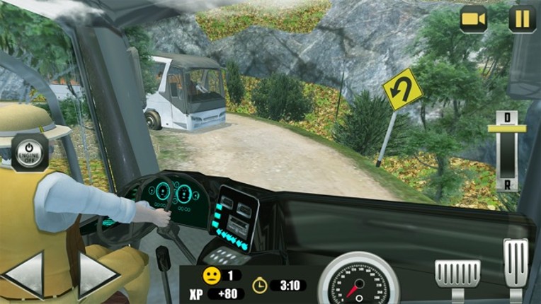 Offroad Bus Hill Transport Sim screenshot
