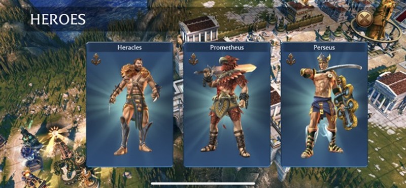 Olympus Rising: Hero Defense screenshot