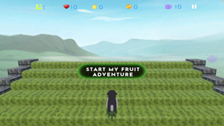 Potemkin Monkey on stairs online Image