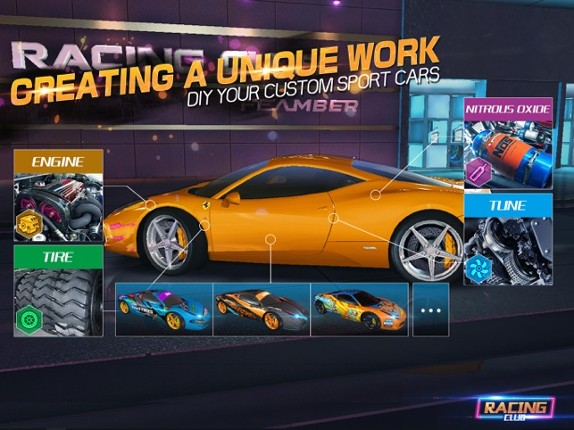 Racing Club : Craft screenshot