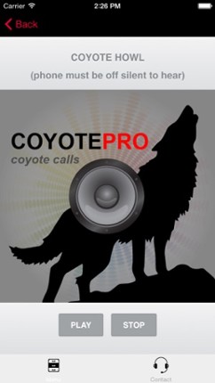 REAL Coyote Hunting Calls - Coyote Calls and Coyote Sounds for Hunting (ad free) BLUETOOTH COMPATIBLE Image