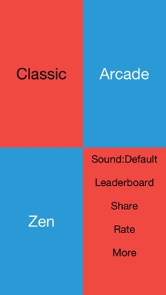 Red vs. Blue - Don't Tap Wrong The Color Tiles Image