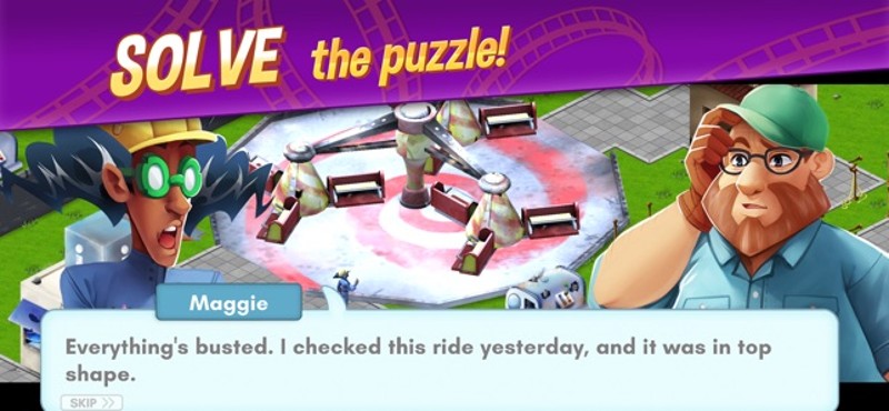 RollerCoaster Tycoon® Puzzle Image