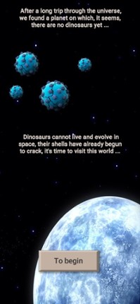 Unknown planet: Dino evolution screenshot
