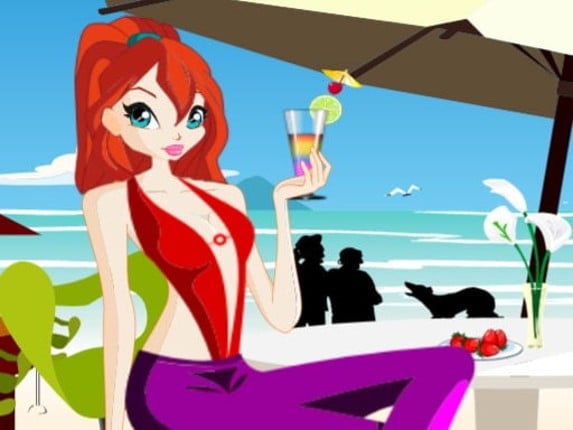 Winx Beach Outfits Game Cover