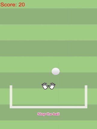 Agility goalkeeper vs fast moving football free Image