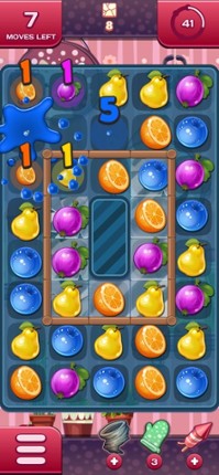 Agnes' Fruits Match-3 Puzzle screenshot