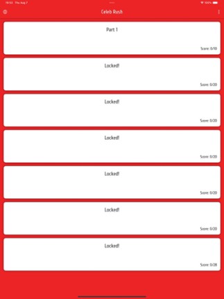Celeb Rush - Celebrity Quiz Image