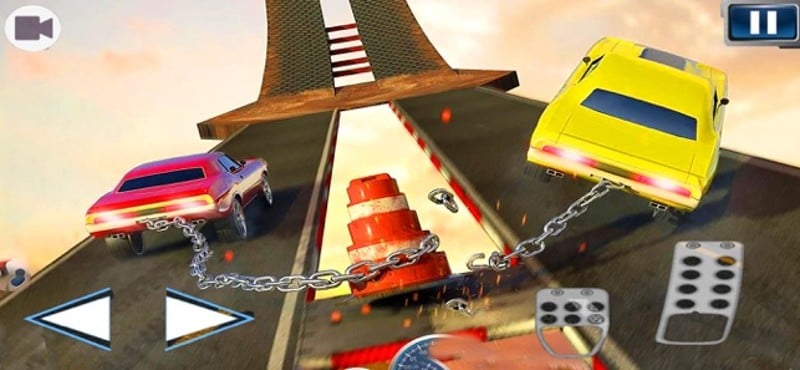 Chained Car Drag Racing Battle screenshot