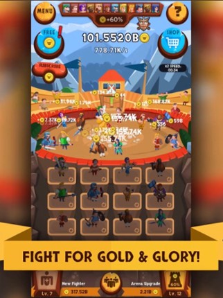 EvoHero - Idle Gladiators screenshot